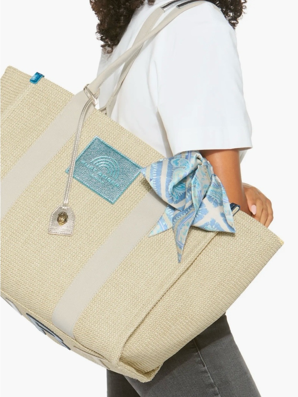 Kurt Geiger Large Southbank Shopper Bag With Dust Bag - Picture 2 of 6